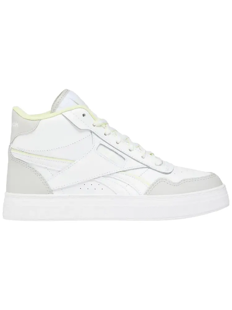 Кроссовки Reebok Wmns Court Advance Bold High 'White Citron Glow' — изображение 1 из 1, белый