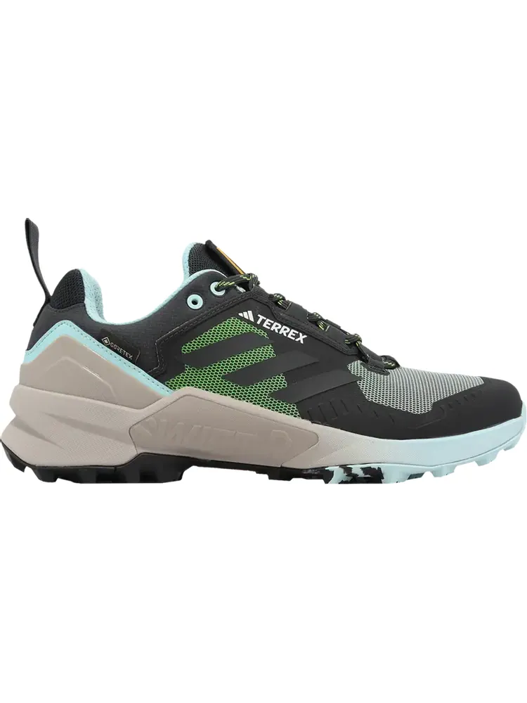 Кроссовки National Geographic x Terrex Swift R3 GORE-TEX 'Carbon Aqua' — изображение 1 из 1, синий