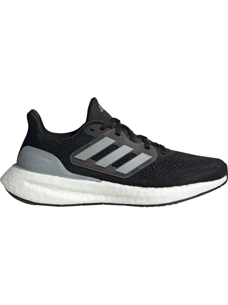 Кроссовки Wmns PureBoost 23 Wide 'Black Silver Metallic' — изображение 1 из 1, черный