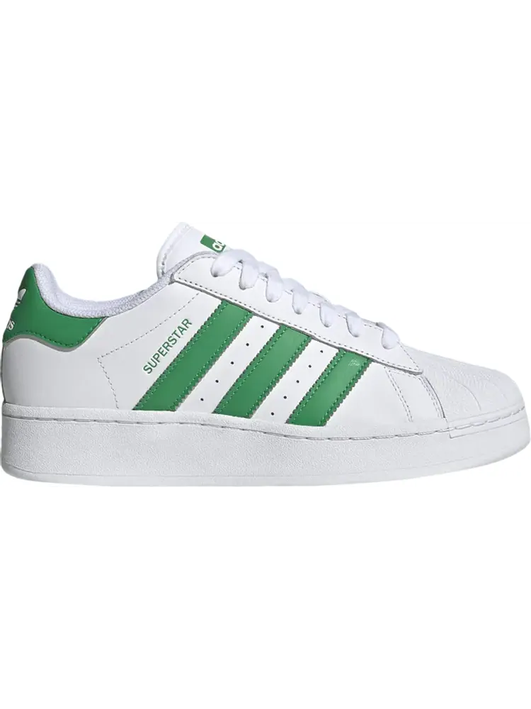 Кроссовки Adidas Superstar XLG — изображение 1 из 1, белый/зеленый