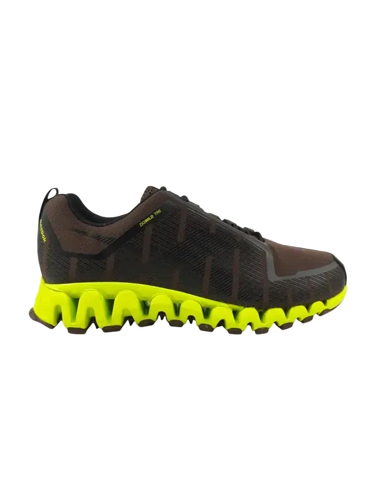 Кроссовки трейловые Reebok ZigWild TR 6 — изображение 1 из 1, коричневый желтый