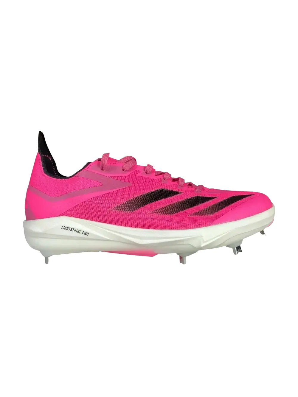 Кроссовки Adidas Adizero Electric+ TPU — изображение 1 из 1, розовый/черный/белый