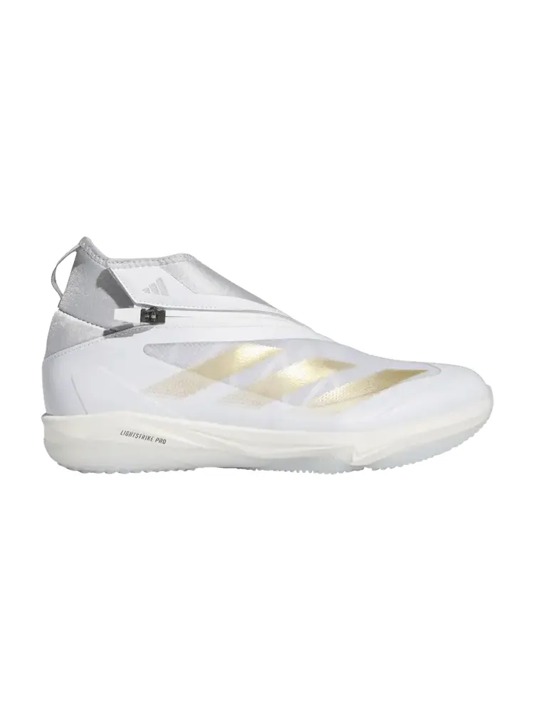 Кроссовки adidas Adizero Impact+ Turf 'White Gold Metallic' — изображение 1 из 1