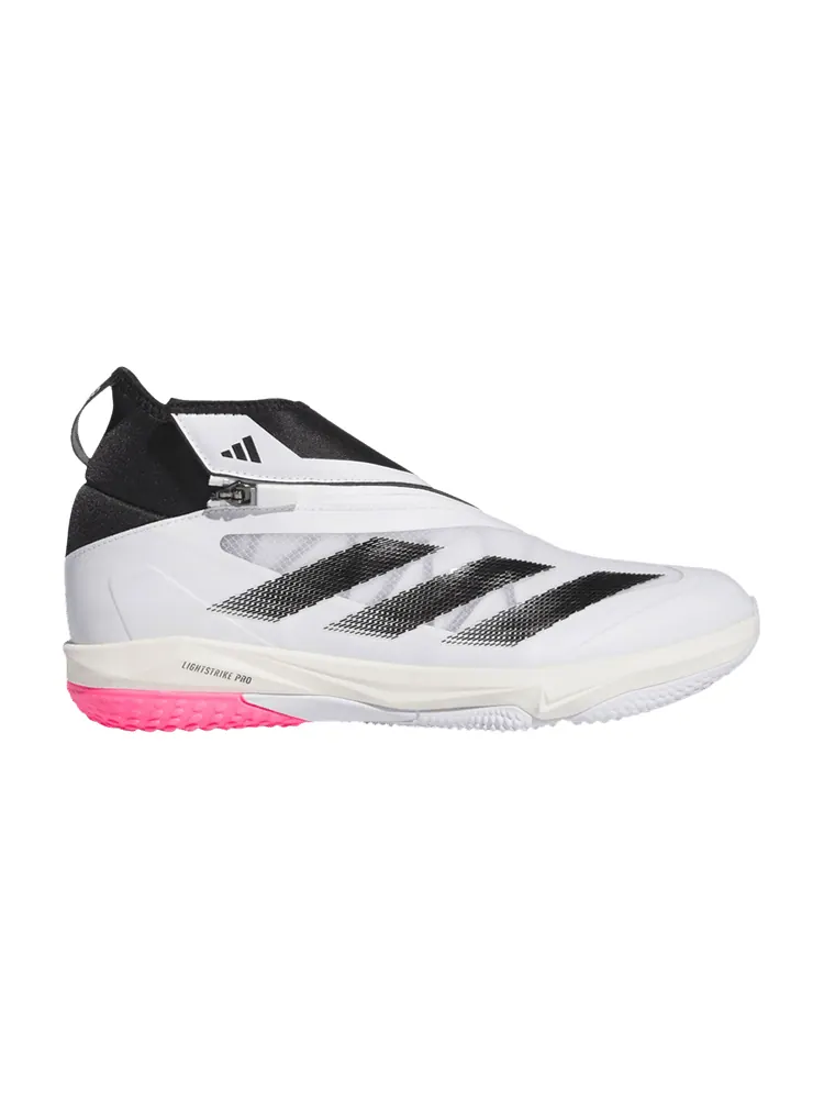 Кроссовки Adizero Impact+ Turf 'White Black Pink' — изображение 1 из 1, белый черный розовый