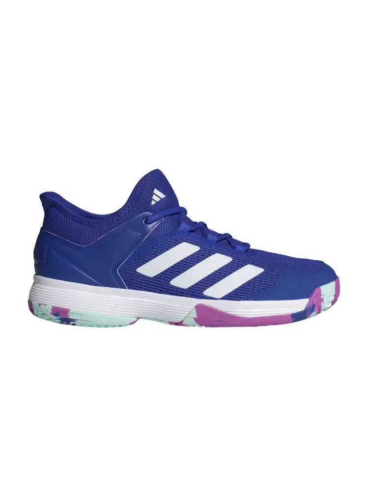 Кроссовки Adizero Ubersonic 4 J — изображение 1 из 1, синий фиолетовый