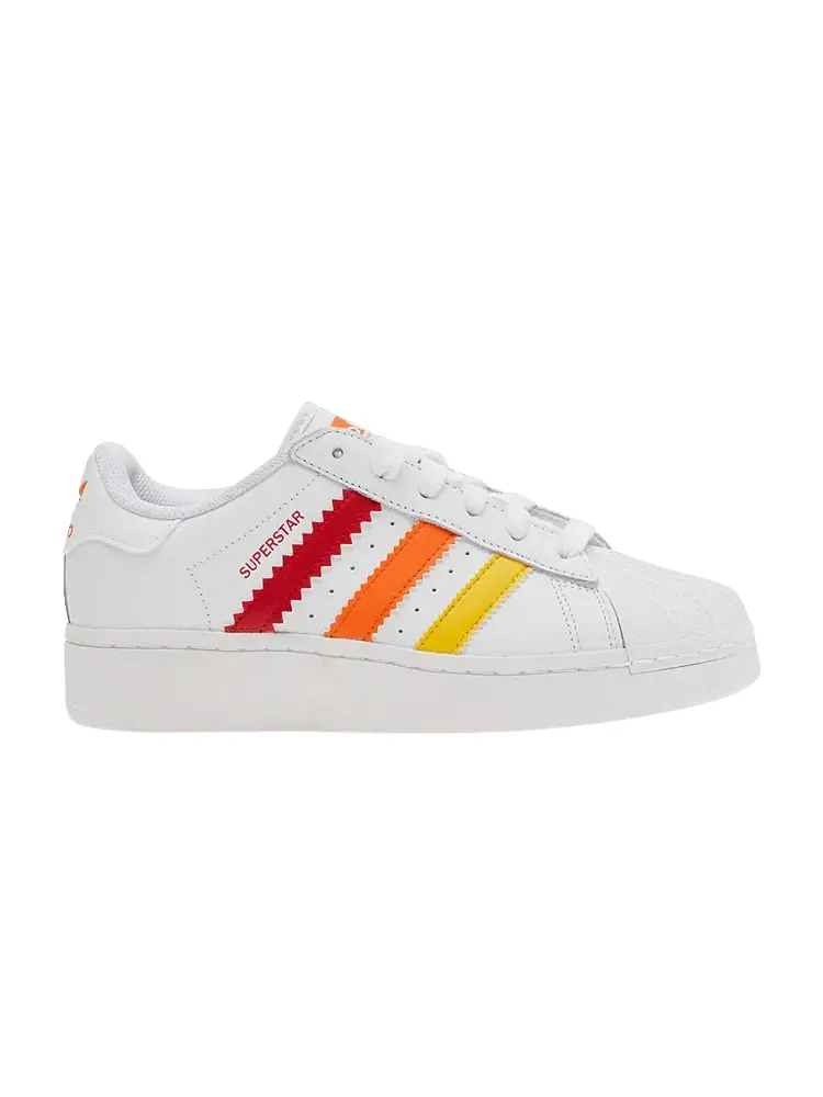Кроссовки adidas Wmns Superstar XLG 'White Multi-Color' — изображение 1 из 1, белый//оранжевый