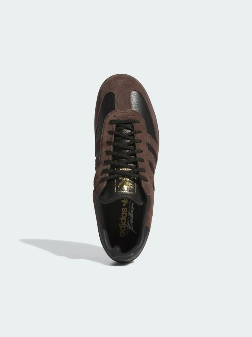 Кеды adidas Samba ADV Kader Sylla — изображение 2 из 10, черный/коричневый