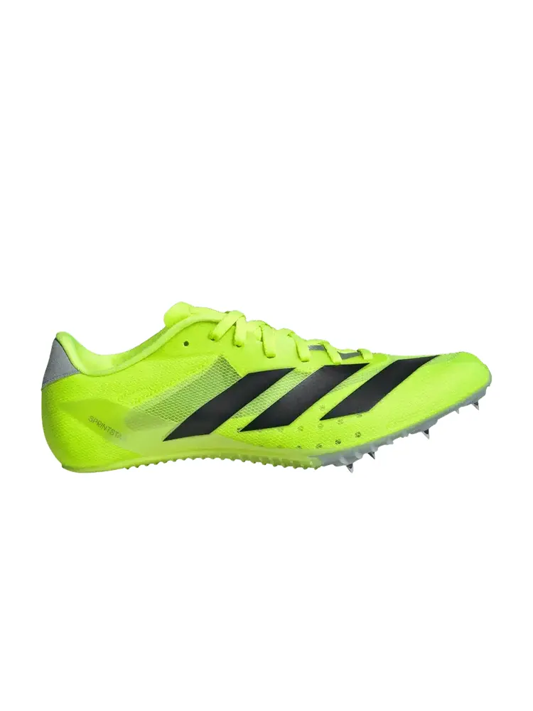 Кроссовки Adizero Sprintstar 'Lucid Lemon Black' — изображение 1 из 1, черный