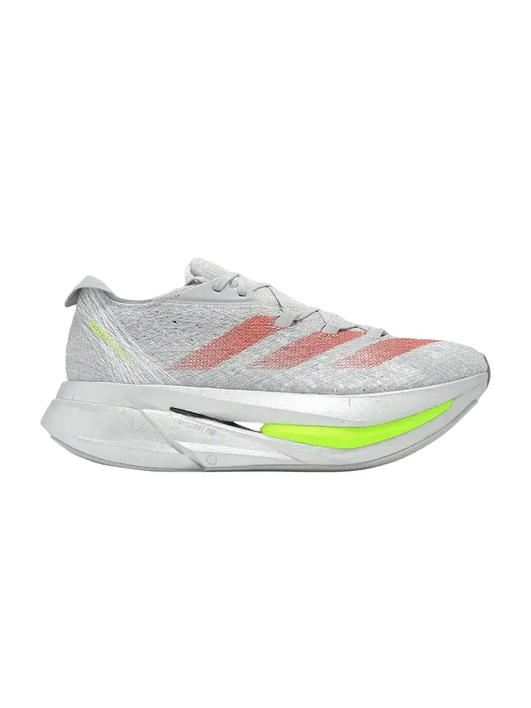 Кроссовки Adizero Prime X 2.0 Strung 'Glory Grey Lucid Red' — изображение 1 из 1, серый красный