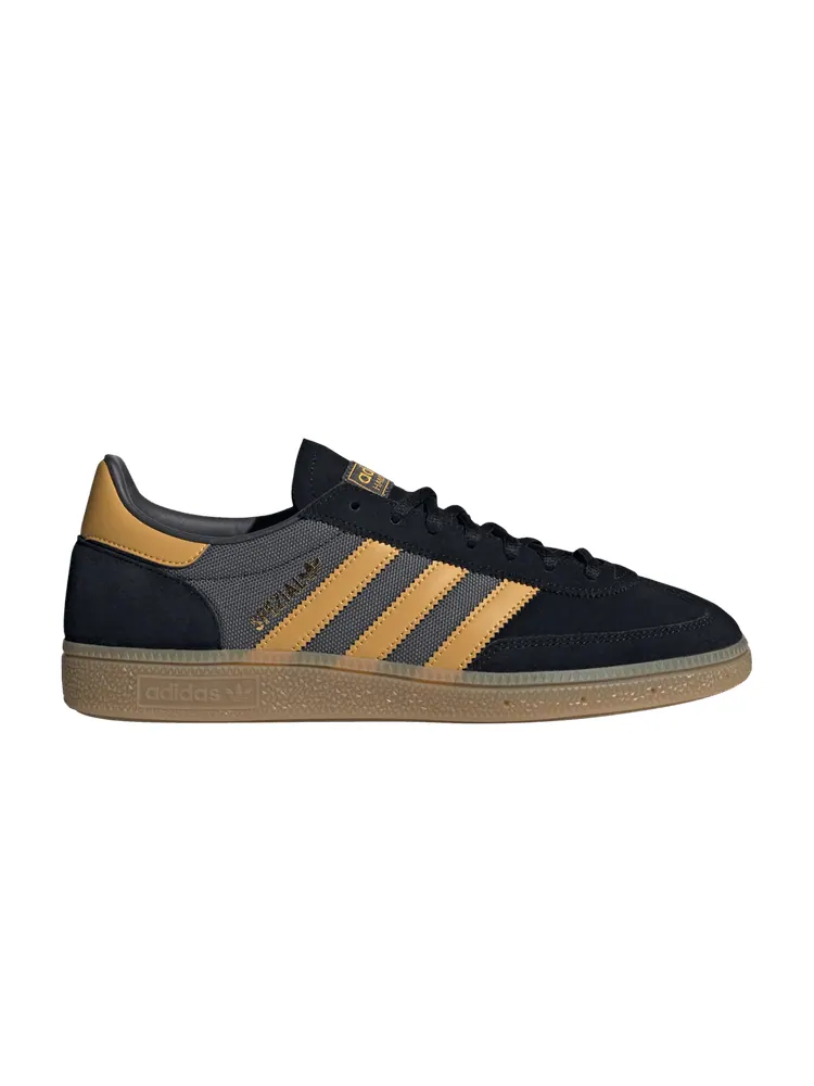 Кроссовки adidas Handball Spezial 'Black Preloved Yellow' — изображение 1 из 1, черный/желтый/серый