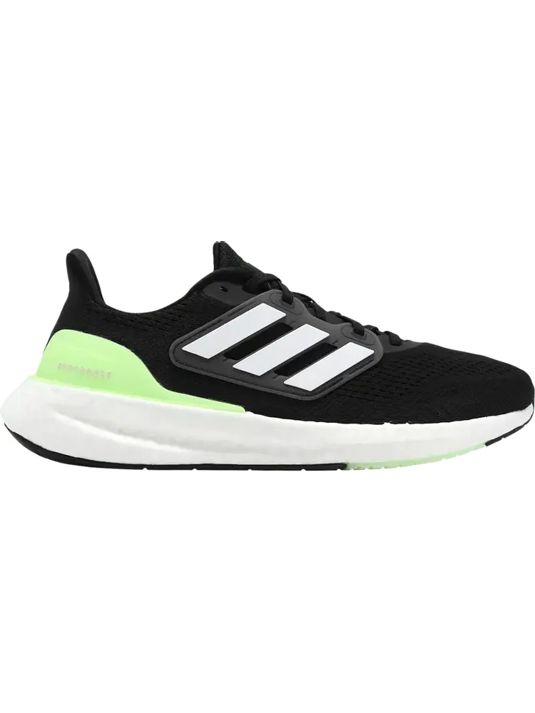 Кроссовки PureBoost 23 Wide 'Black Green Spark' — изображение 1 из 1, черный