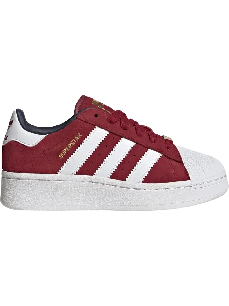 Кроссовки Superstar XLG J 'Collegiate Burgundy' — изображение 1 из 1, красный