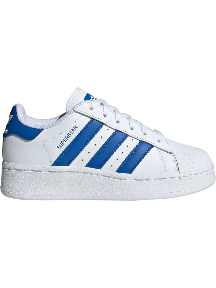 Кроссовки Superstar XLG Big Kid 'White Blue' — изображение 1 из 1, белый