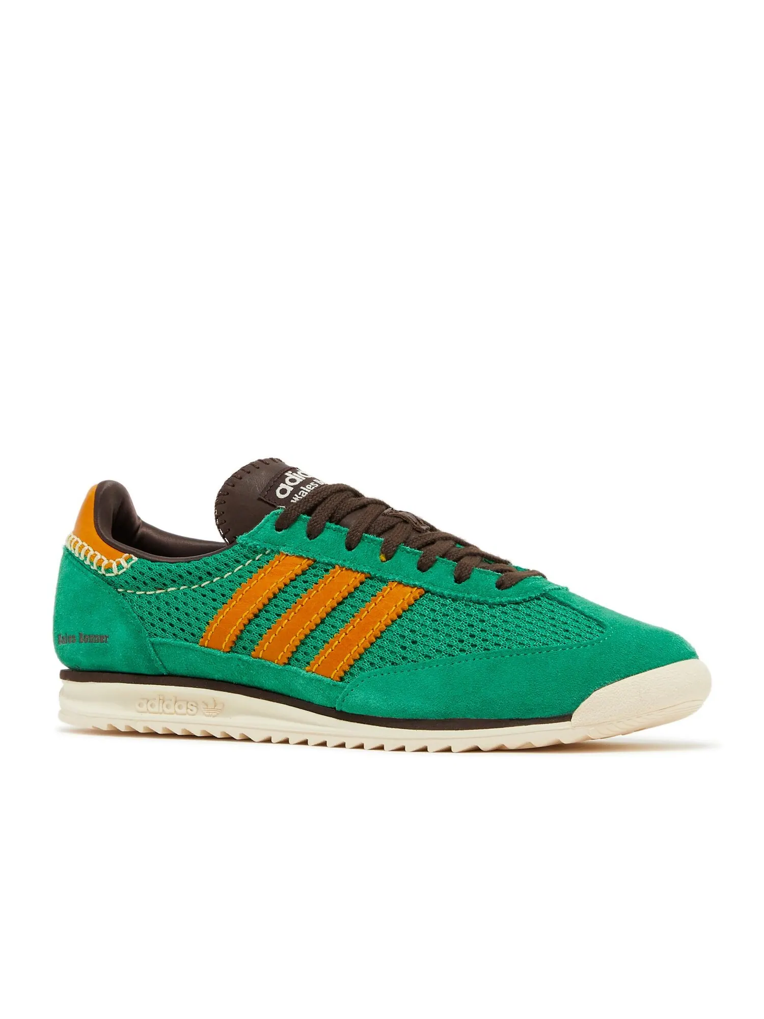 Кроссовки adidas Wales Bonner X Sl72 Knit 'Green' — изображение 2 из 4, зеленый