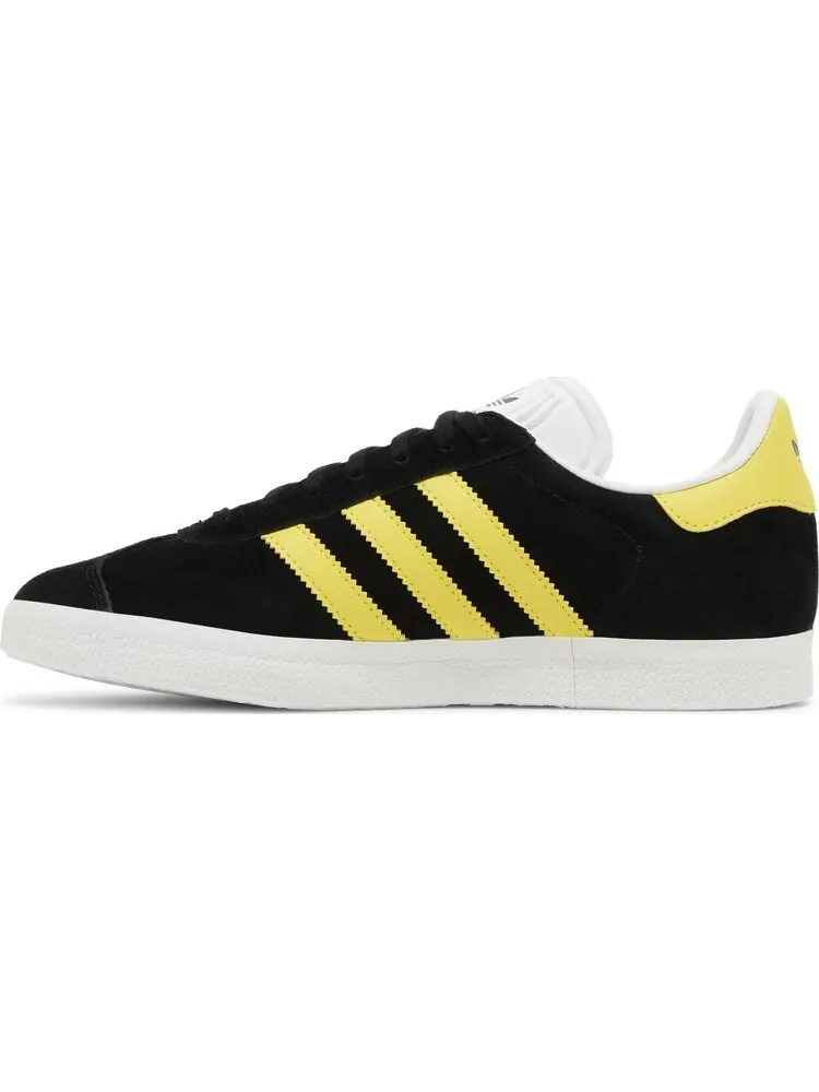 Кроссовки Gazelle 'Black Impact Yellow' — изображение 3 из 4, черный