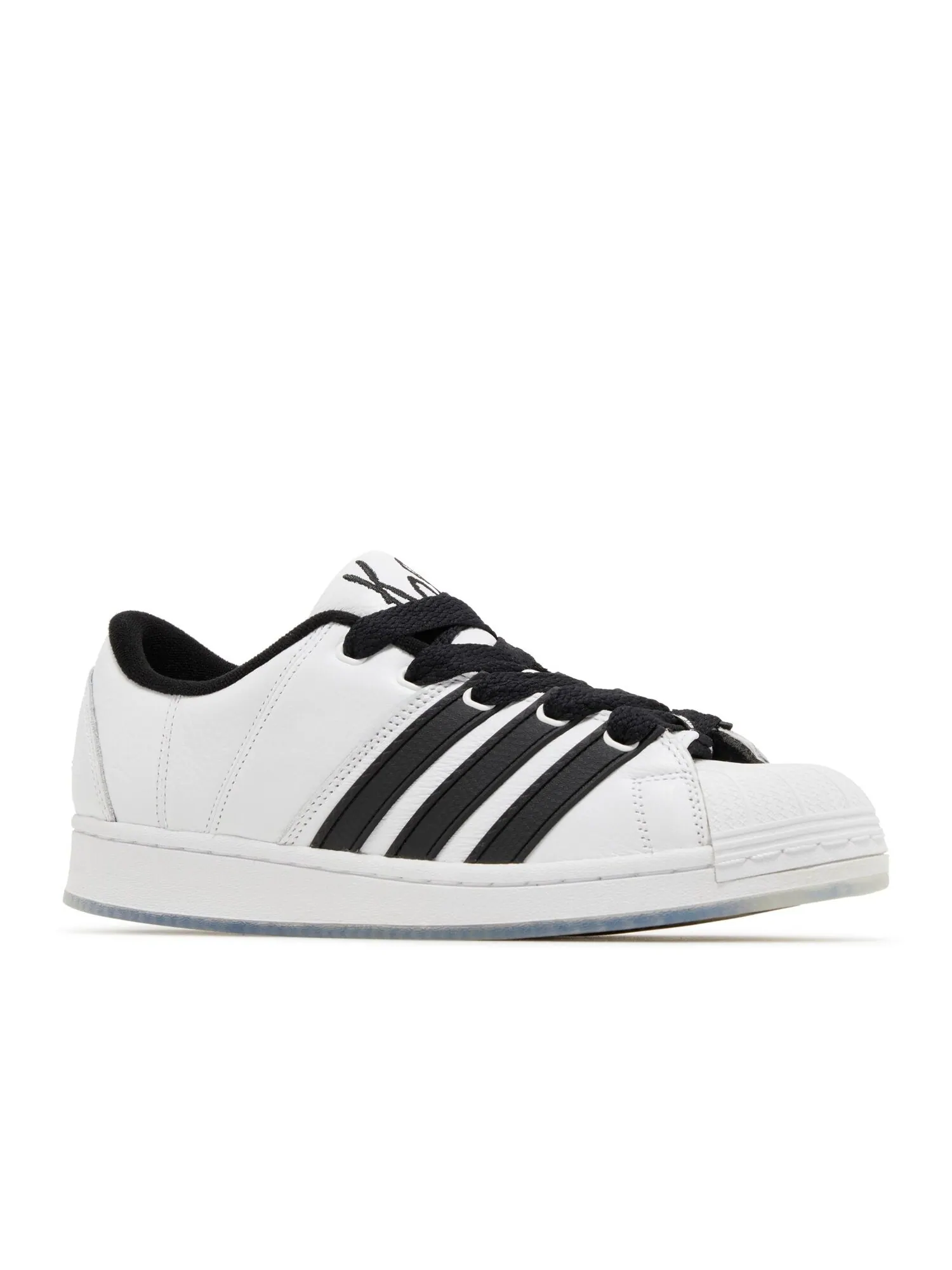 Кроссовки adidas Korn X Superstar Supermodified 'White Black' — изображение 2 из 4, белый