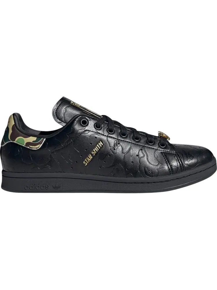 Кроссовки BAPE x Stan Smith '30th Anniversary - Black' — изображение 1 из 1, черный