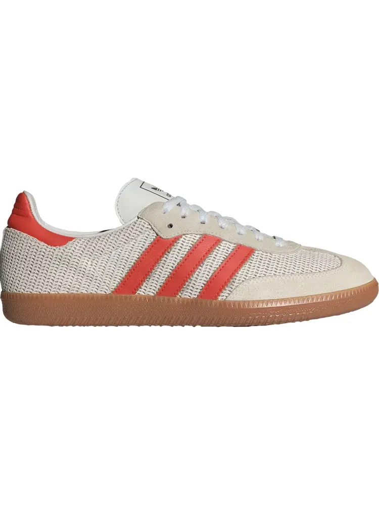 Кроссовки Samba OG 'Crystal White Preloved Red' — изображение 1 из 1, белый