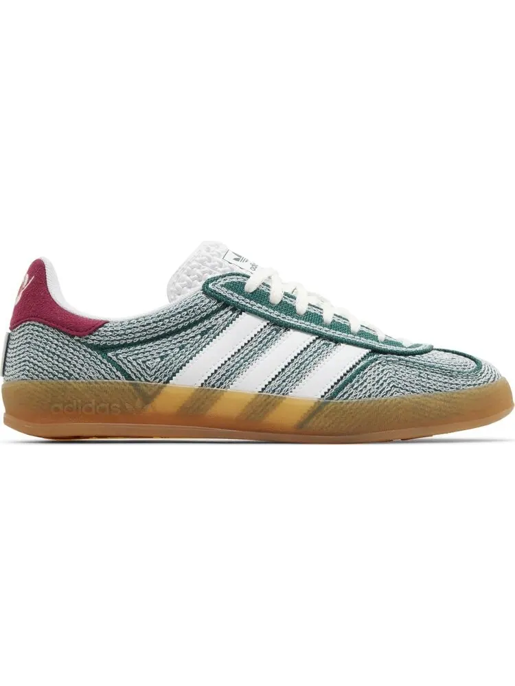 Кроссовки Sean Wotherspoon x Gazelle Indoor 'Green Hemp' — изображение 1 из 4, зеленый