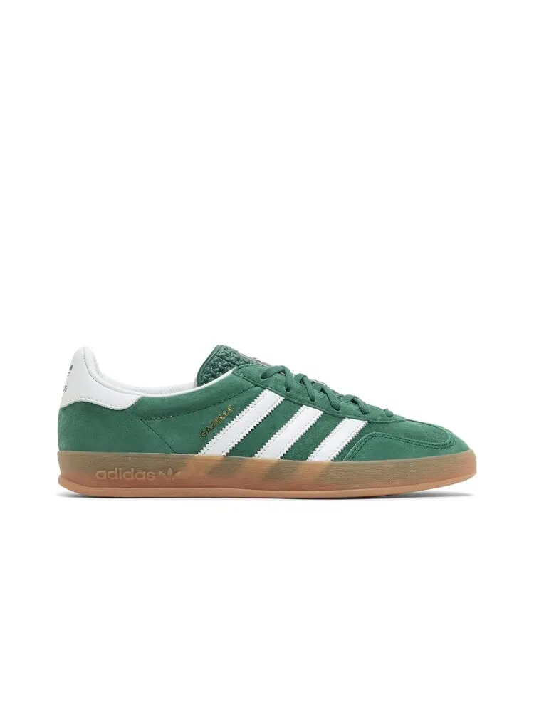 Кроссовки Adidas Gazelle Indoor — изображение 1 из 4, зеленый