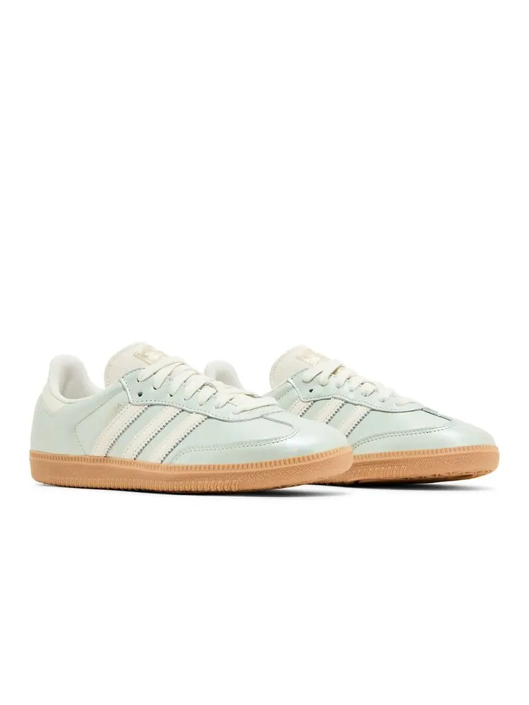 Кроссовки Wmns Samba OG 'Linen Green Metallic' — изображение 8 из 8, зеленый металлик