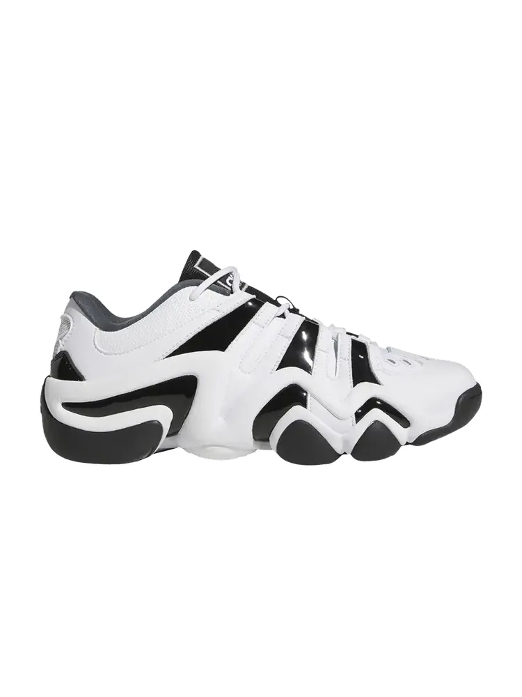 Кроссовки adidas Crazy 8 Low White Black — изображение 1 из 1, белый черный