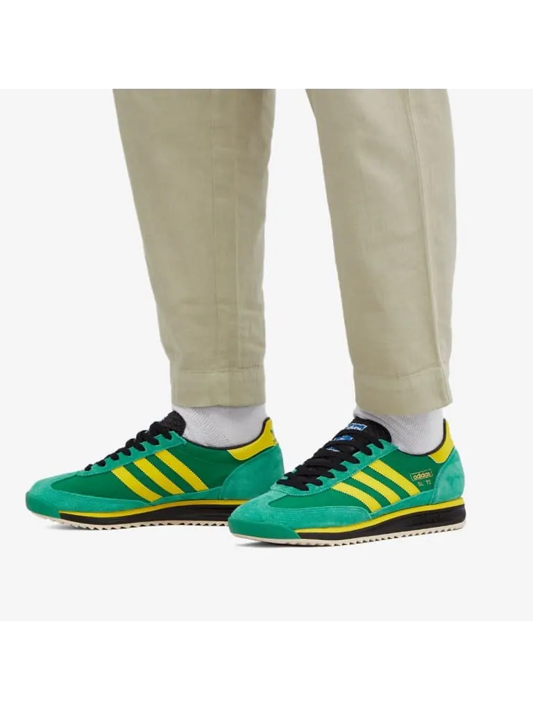 Кроссовки SL72 RS 'Green Yellow' — изображение 9 из 10, зеленый