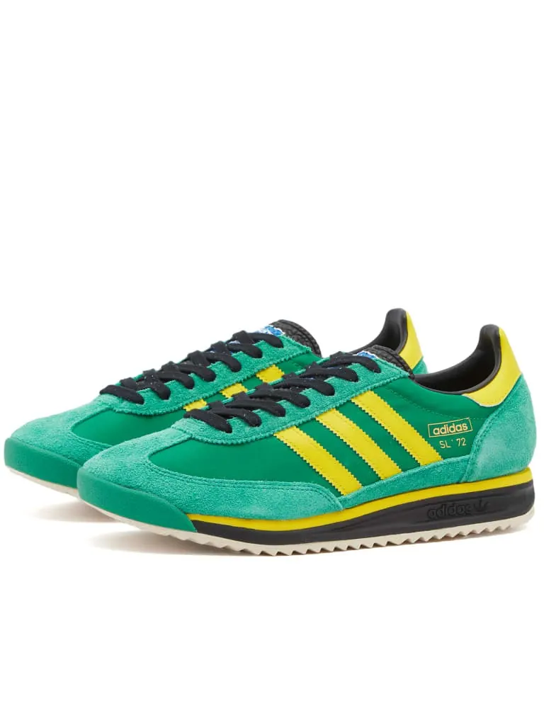 Кроссовки SL72 RS 'Green Yellow' — изображение 10 из 10, зеленый
