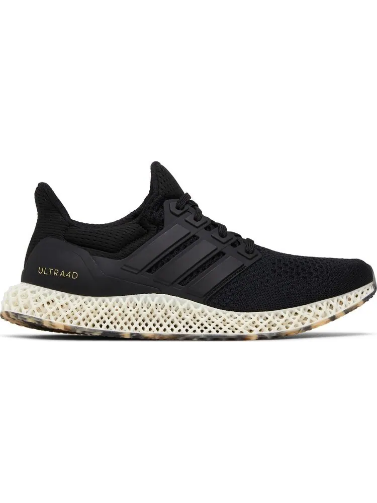 Кроссовки Ultra 4D 'Black Gold Metallic' — изображение 1 из 4, черный
