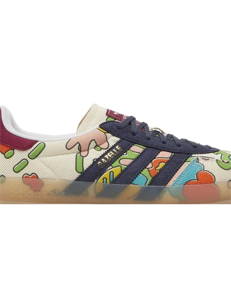 Кроссовки Sean Wotherspoon x Gazelle Indoor 'Kaleidoscopic Lens' — изображение 2 из 4, мульти