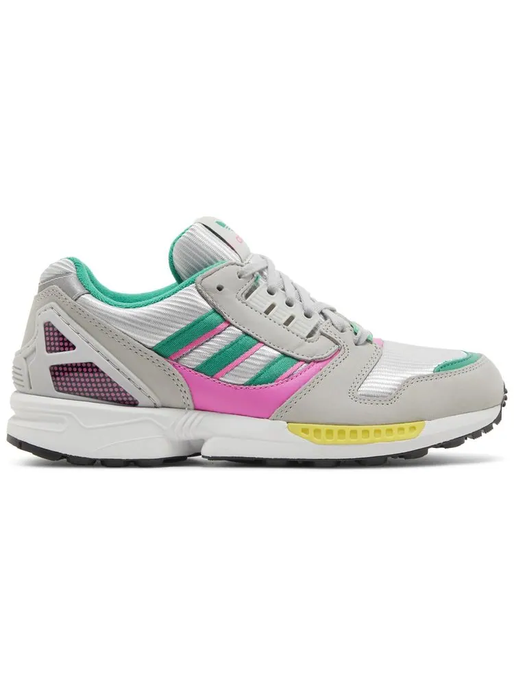 Кроссовки adidas ZX 8000 'Grey Court Green Pink' — изображение 1 из 8, серый