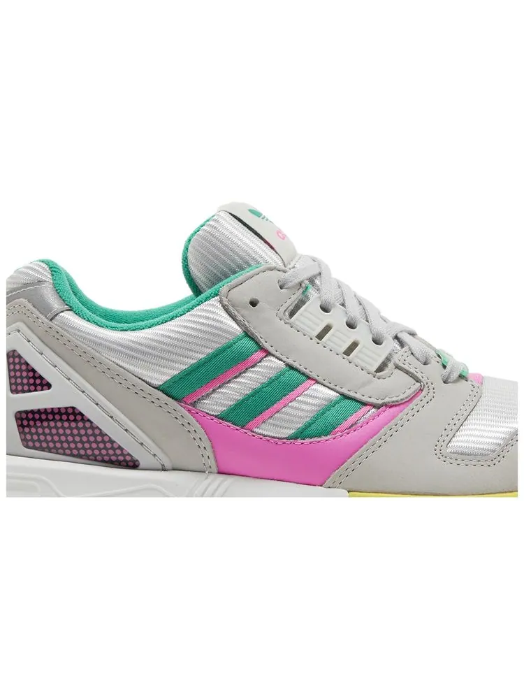 Кроссовки adidas ZX 8000 'Grey Court Green Pink' — изображение 2 из 8, серый