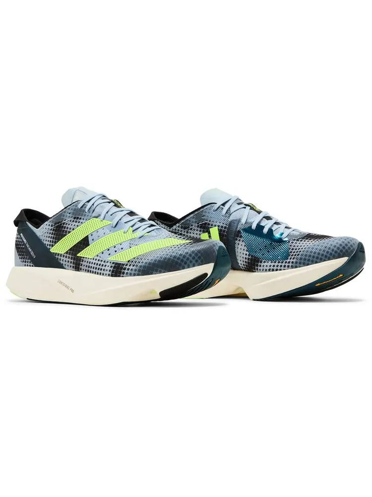 Кроссовки adidas Adizero Takumi Sen 9 'Wonder Blue Lucid Lemon' — изображение 8 из 8, синий