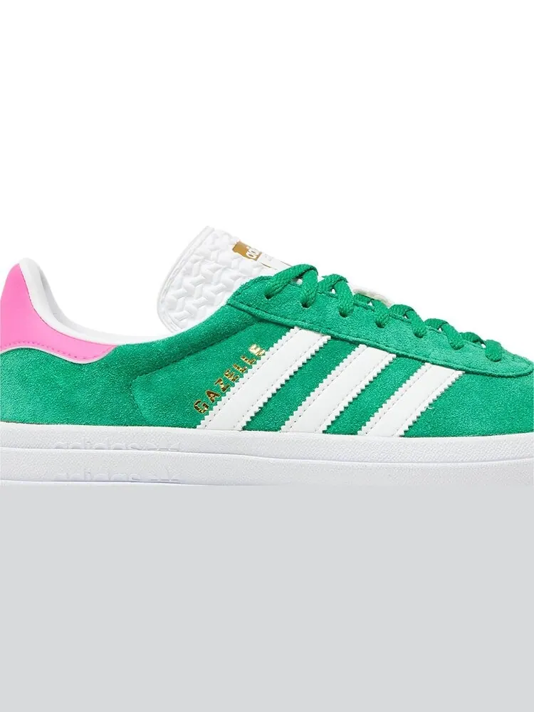 Кроссовки Wmns Gazelle Bold 'Green Lucid Pink' — изображение 2 из 4, зеленый