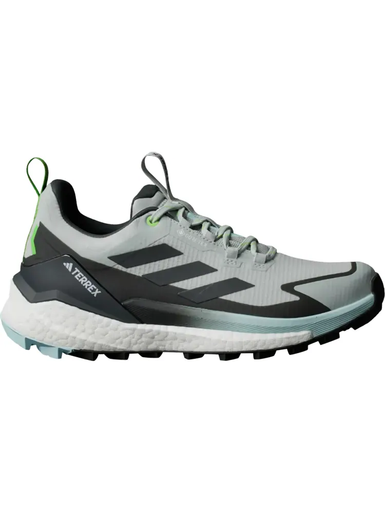 Кроссовки Wmns Terrex Free Hiker 2.0 Low GORE-TEX 'Flash Aqua Lime' — изображение 1 из 1, серый