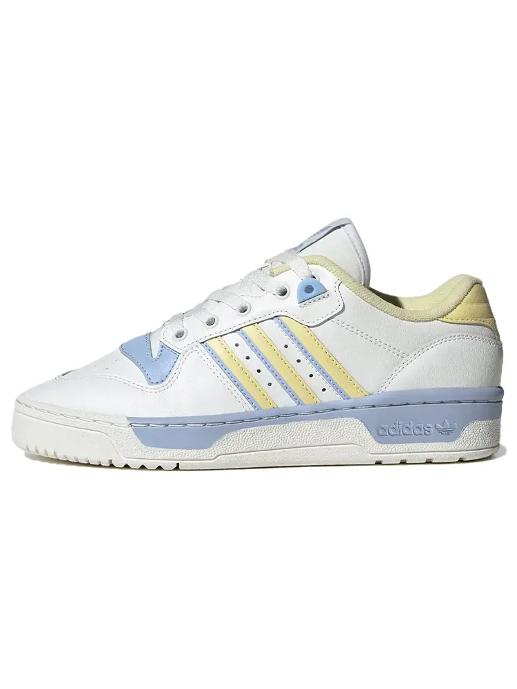 Кроссовки Rivalry Women's Adidas Originals Low — изображение 1 из 6, белый/желтый