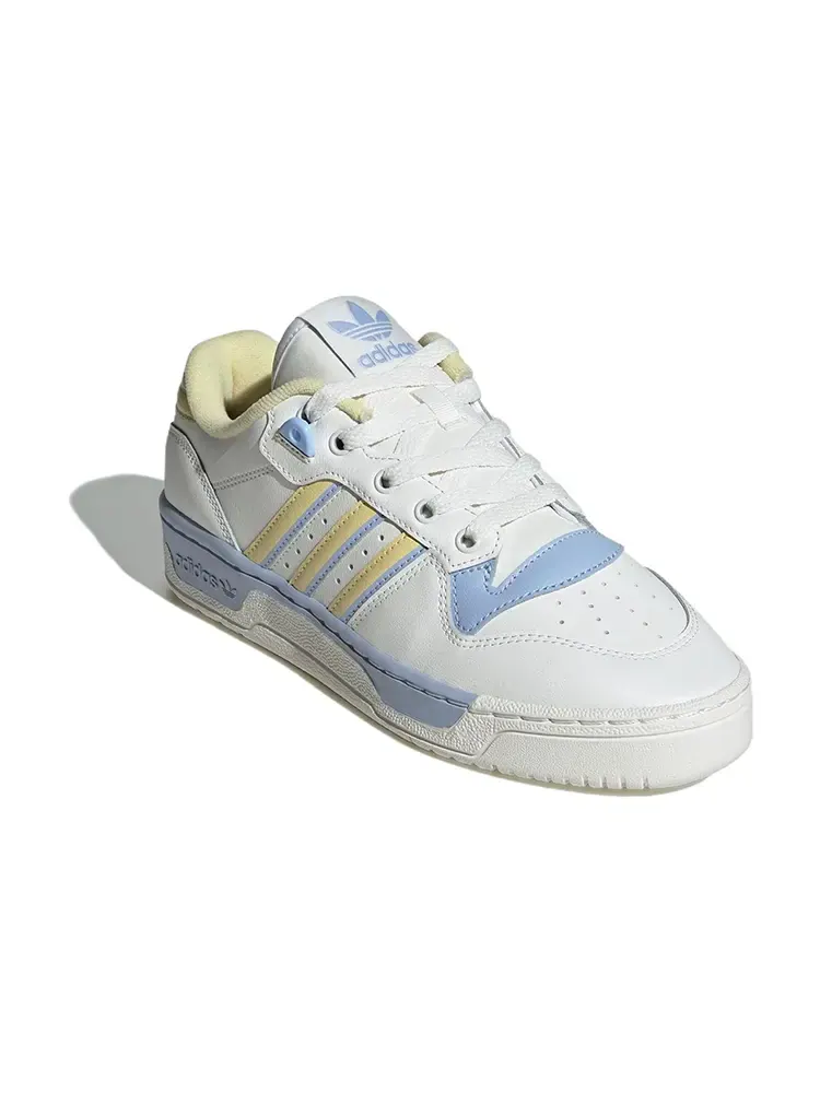 Кроссовки Rivalry Women's Adidas Originals Low — изображение 3 из 6, белый/желтый