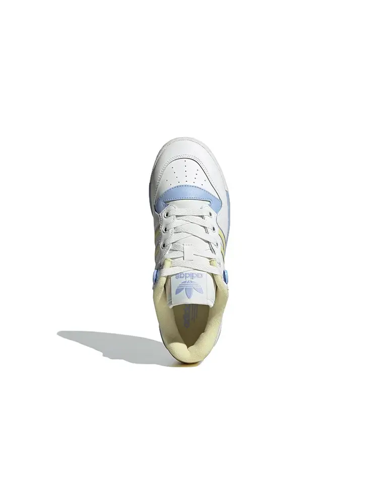 Кроссовки Rivalry Women's Adidas Originals Low — изображение 5 из 6, белый/желтый