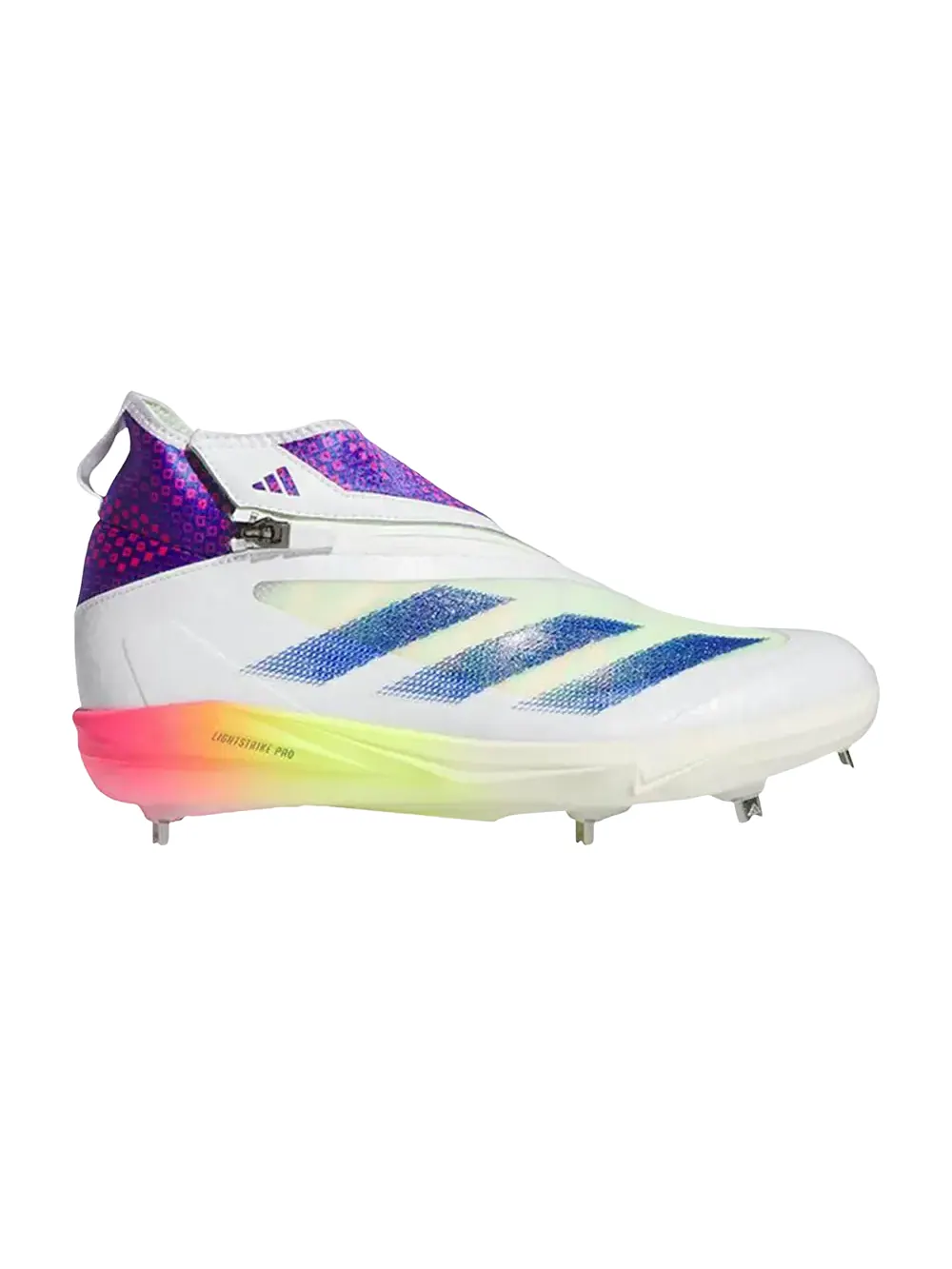 Кроссовки Adidas Adizero Impact+ — изображение 1 из 1, белый/синий/розовый