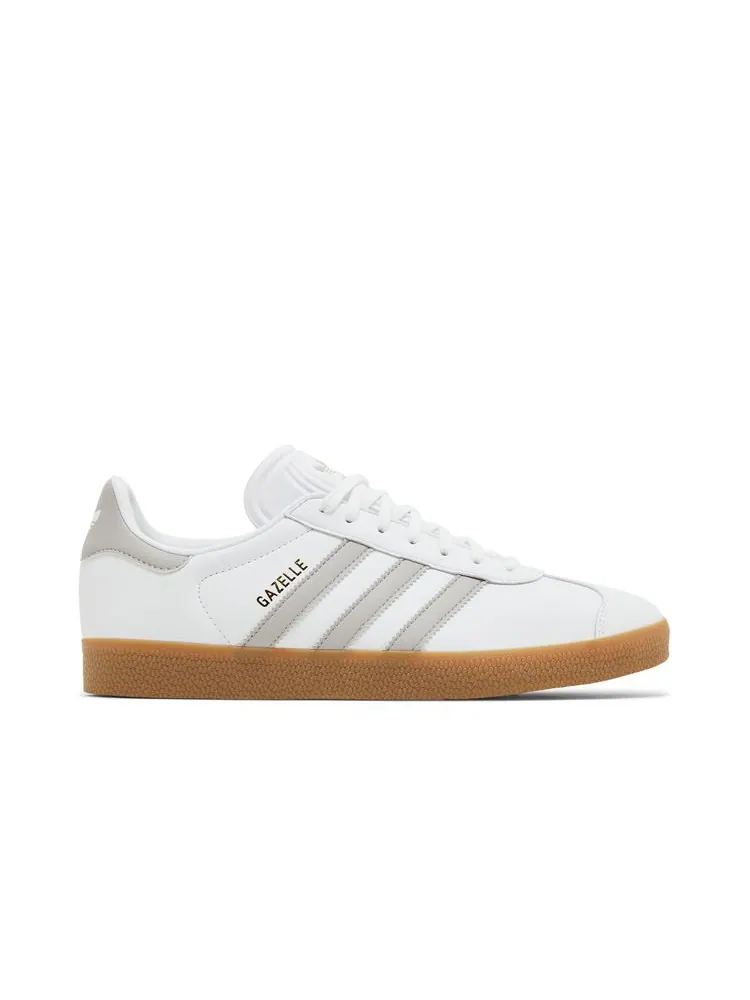 Кроссовки Gazelle 'White Grey Gum' — изображение 1 из 8, белый серый