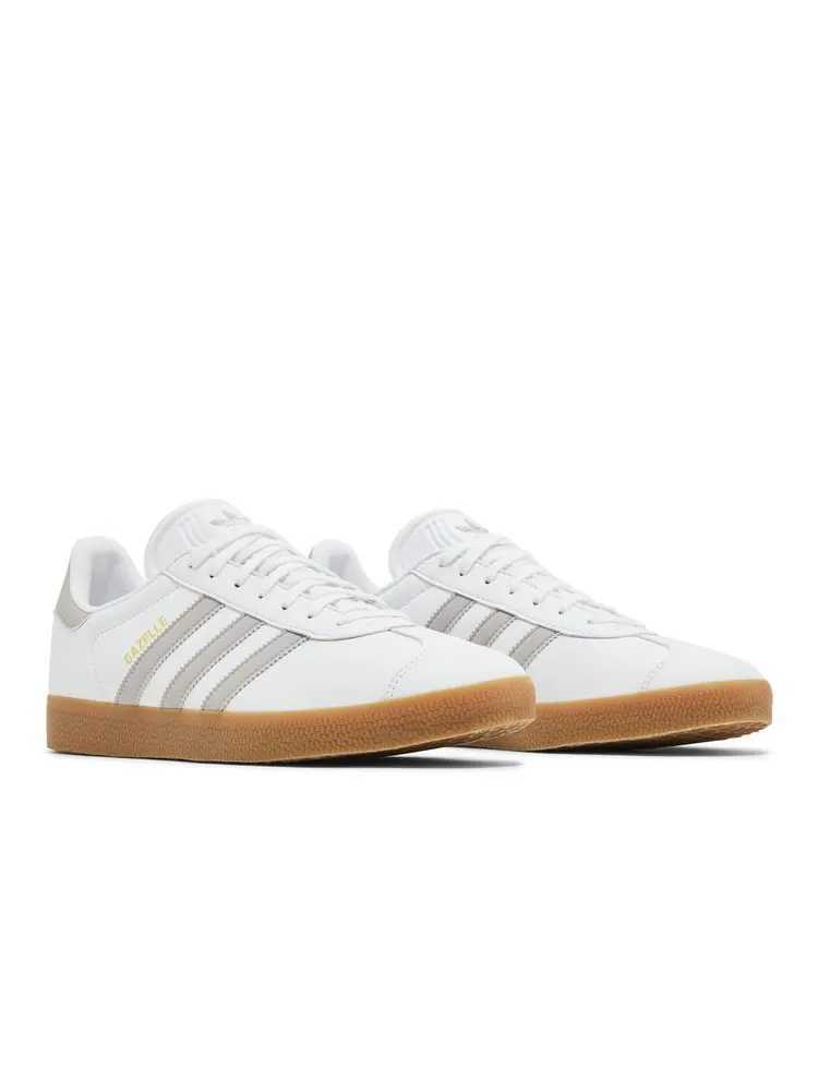 Кроссовки Gazelle 'White Grey Gum' — изображение 8 из 8, белый серый