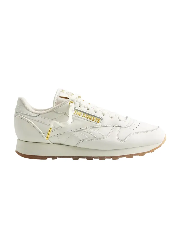 Кроссовки Reebok END. x The Streets x Classic Leather — изображение 1 из 1, бежевый