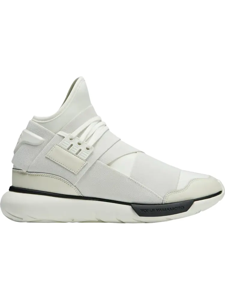 Кроссовки Y-3 Qasa High 'Off White Black' — изображение 1 из 1, бежевый