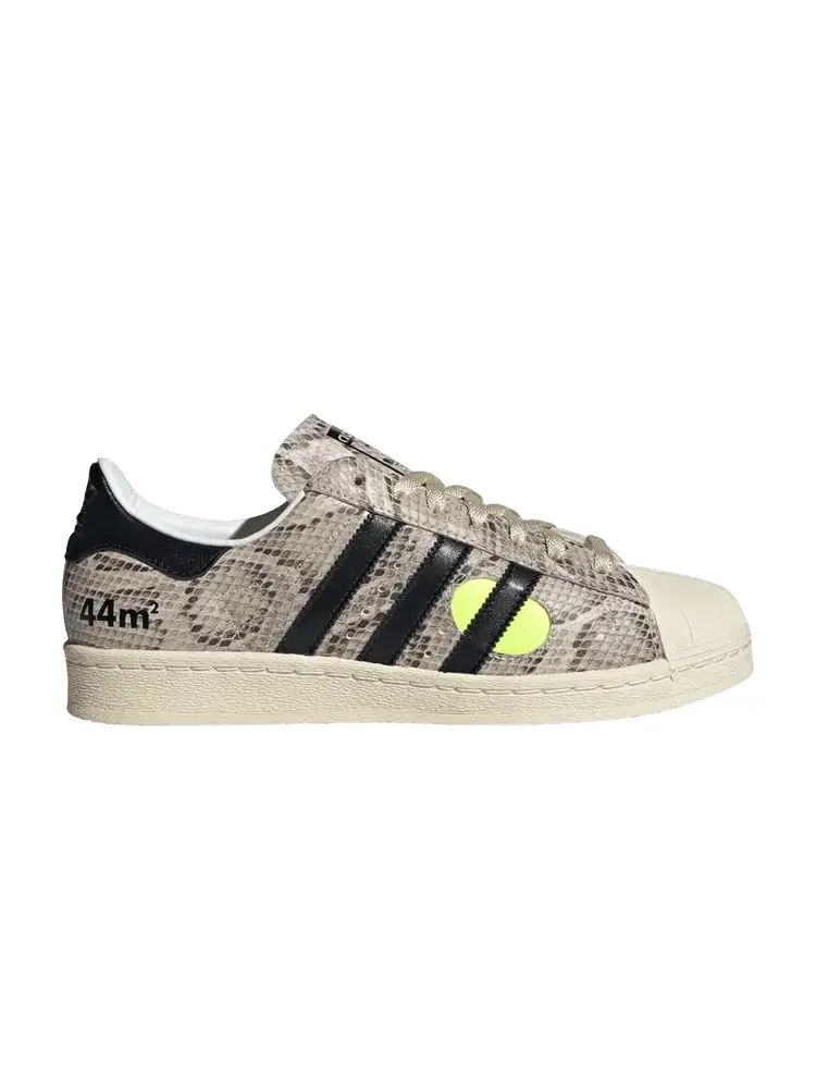 Кроссовки adidas Face Studios x Superstar 82 'Bliss' — изображение 1 из 1, черный/кремовый белый
