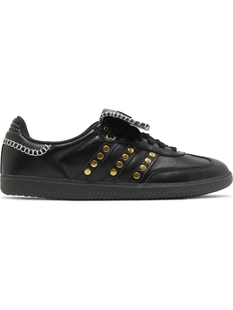Кроссовки Wales Bonner x Samba 'Studded Pack - Black' — изображение 1 из 4, черный