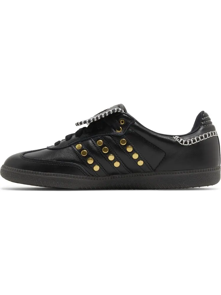 Кроссовки Wales Bonner x Samba 'Studded Pack - Black' — изображение 3 из 4, черный