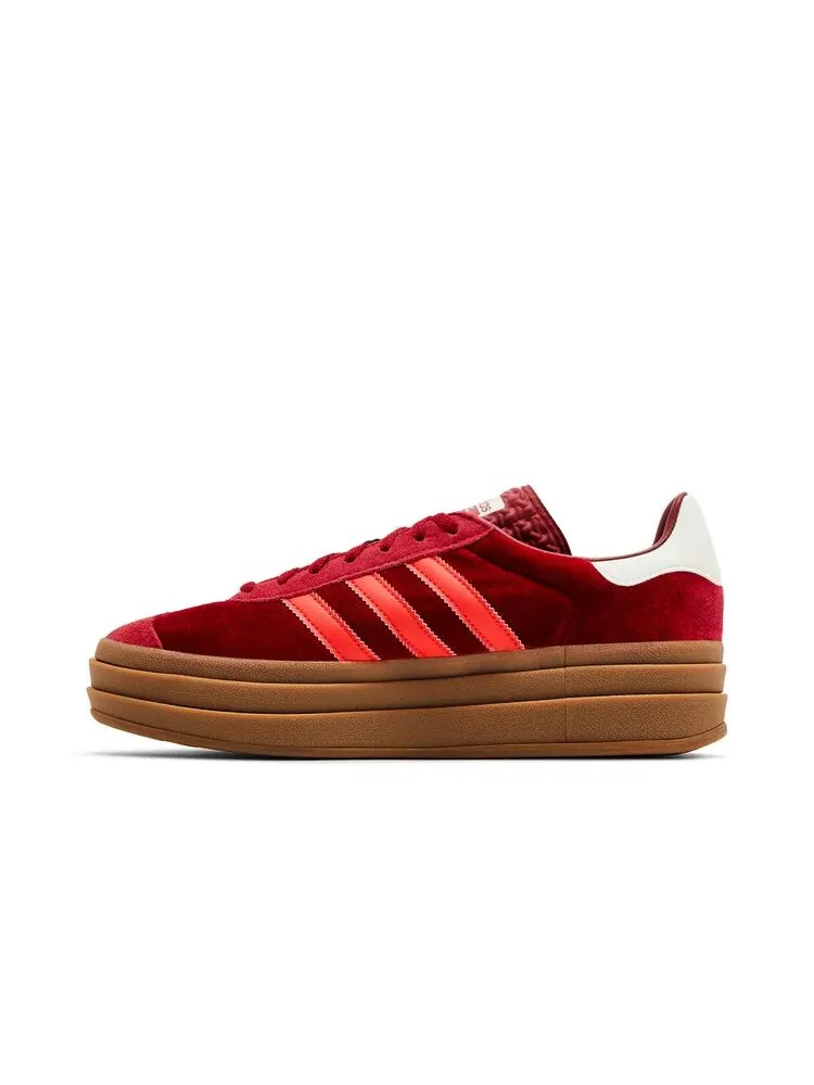 Кроссовки adidas Wmns Gazelle Bold Bright Red Velvet — изображение 3 из 6, яркий красный