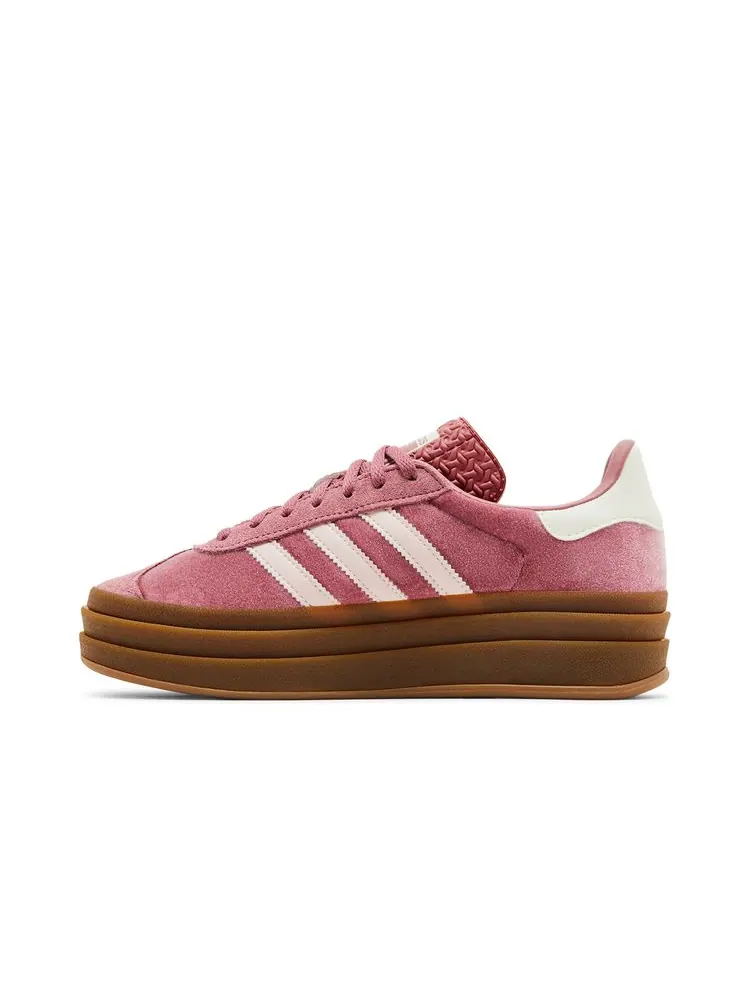 Кроссовки adidas Wmns Gazelle Bold Preloved Crimson Velvet — изображение 3 из 6, фиолетовый