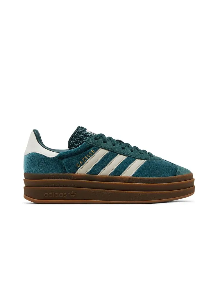 Кроссовки Wmns Gazelle Bold 'Mineral Green Velvet' — изображение 1 из 8, зеленый