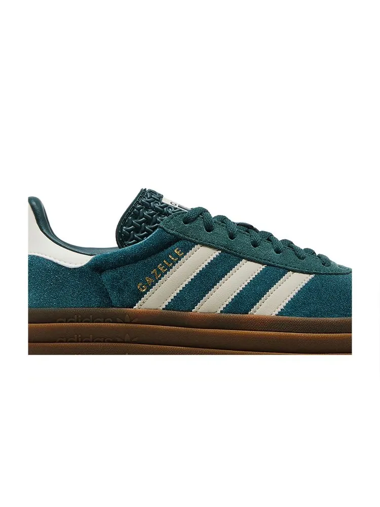 Кроссовки Wmns Gazelle Bold 'Mineral Green Velvet' — изображение 2 из 8, зеленый